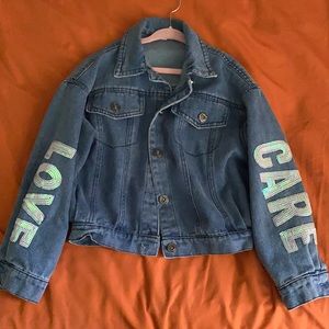 Girls unicorn jacket